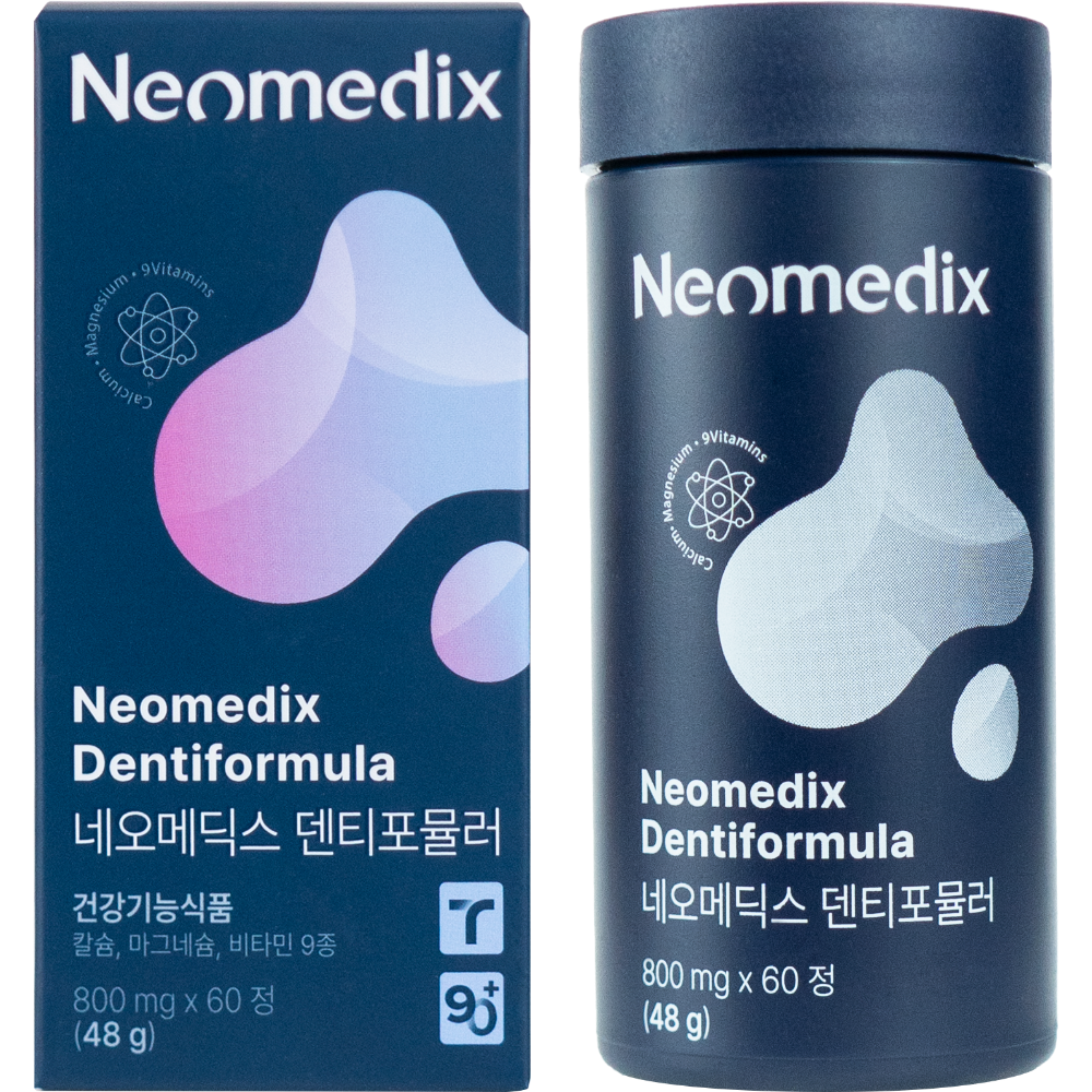 Neomedix デンティフォーミュラ – カルシウムとプロポリス配合のプレミアム歯と歯茎のサポートサプリメント