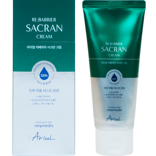 Neomedix Sacran Cream – Krim Pemulih Penghalang Kulit Ultra-Hidrasi & Pelembap